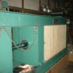 Machine press - how most sake is pressed